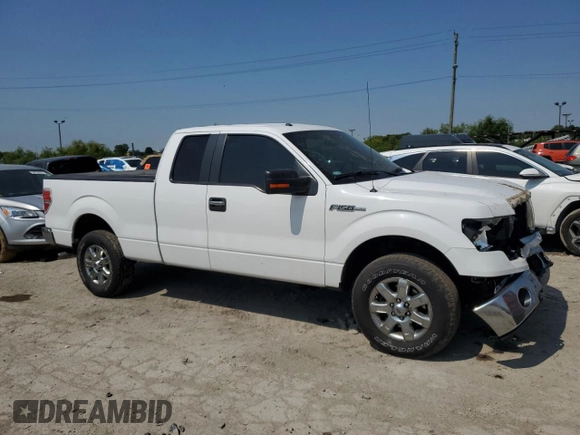 2014 Ford F-150 XL with VIN 1FTFX1EFXEKG32251, listed as a Copart auction lot 59033435 with 89,051 mi miles and Salvage title. Bid and sale history available at DreamBid. Image 4.