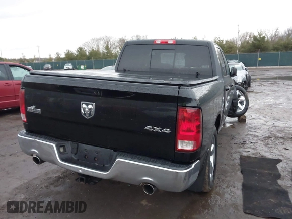 2013 Ram 1500 Outdoorsman with VIN 1C6RR7LT6DS599709, listed as a IAAI auction lot 41670374 with 109,203 mi miles. Bid and sale history available at carsss.com. Image 4.
