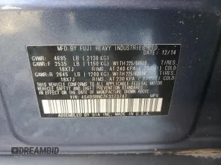2015 Subaru Outback Limited z VIN 4S4BSBNC7F3273747, wystawiony jako Copart lot #43905655 z przebiegiem 113 188 mil mil oraz Szkoda całkowita • Salvage title. Historia ofert i sprzedaży dostępna na DreamBid. Obrazek 15.