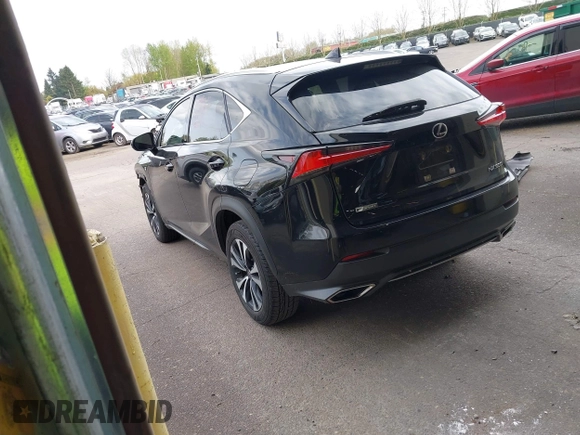 2018 Lexus NX 300 with VIN JTJBARBZ4J2153974, listed as a IAAI auction lot 41973233 with 61,375 mi miles and . Bid and sale history available at DreamBid. Image 3.