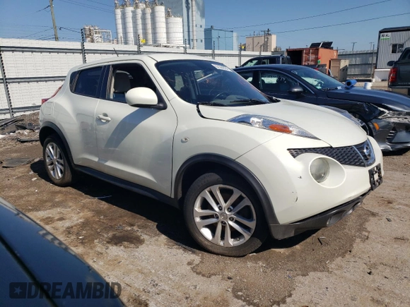2012 Nissan Juke SV with VIN JN8AF5MR6CT100975, listed as a Copart auction lot 62304034 with 0 mi miles and Non Repairable. Bid and sale history available at carsss.com. Image 4.