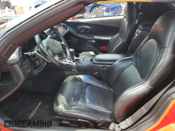 2003 Chevrolet Corvette Z06 with VIN 1G1YY12S335131407, listed as a Copart auction lot 65224744 with 125,589 mi miles and Salvage Title. Bid and sale history available at carsss.com. Image 7.