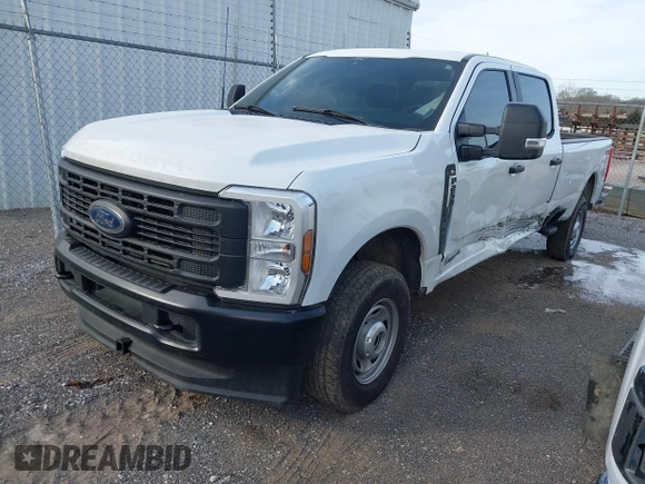 2024 Ford F-250 XL with VIN 1FT7W2BT2REF16747, listed as a IAAI auction lot 41321209 with 10,840 mi miles and . Bid and sale history available at DreamBid. Image 17.