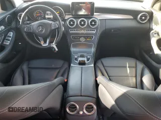 2016 Mercedes-Benz C 300 with VIN WDDWF4JBXGR160348, listed as a Copart auction lot 49208705 with 118,950 mi miles and Salvage Title. Bid and sale history available at carsss.com. Image 8.