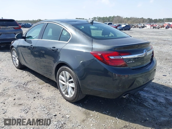 2016 Buick Regal with VIN 2G4GK5EX2G9129302, listed as a IAAI auction lot 41727782 with 98,602 mi miles. Bid and sale history available at carsss.com. Image 3.