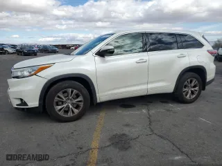 2015 Toyota Highlander LE with VIN 5TDBKRFH9FS079498, listed as a Copart auction lot 48985375 with 90,293 mi miles and Salvage Title. Bid and sale history available at carsss.com. Image 1.