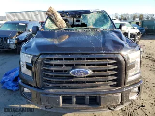 2016 Ford F-150 XLT with VIN 1FTEW1EG1GFD49398, listed as a Copart auction lot 81835724 with 76,030 mi miles and Salvage Title. Bid and sale history available at carsss.com. Image 5.