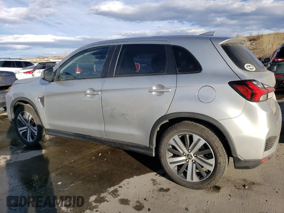 2022 Mitsubishi Outlander Sport ES with VIN JA4ARUAU4NU008860, listed as a Copart auction lot 46731665 with 74,824 mi miles and Salvage Title. Bid and sale history available at carsss.com. Image 2.