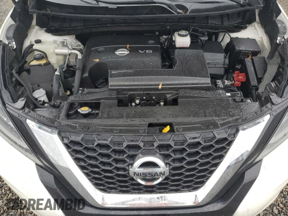 2022 Nissan Murano SL with VIN 5N1AZ2CJ8NC109530, listed as a Copart auction lot 81271994 with 19,772 mi miles and Salvage Title. Bid and sale history available at carsss.com. Image 12.