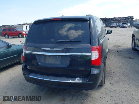 2016 Chrysler Town & Country Touring with VIN 2C4RC1BG8GR297243, listed as a IAAI auction lot 42143705 with 140,728 mi miles. Bid and sale history available at carsss.com. Image 16.