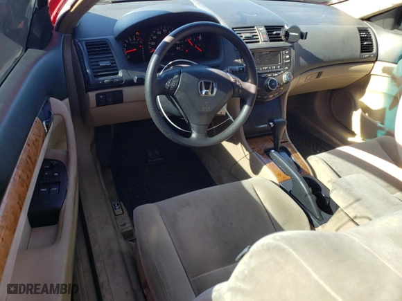 2005 Honda Accord Cpe EX with VIN 1HGCM72735A009055, listed as a Copart auction lot 88988225 with NaN miles and Non Repairable. Bid and sale history available at carsss.com. Image 8.