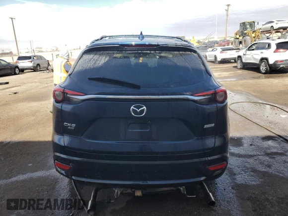 2019 Mazda CX-9 Sport with VIN JM3TCBBY6K0322025, listed as a Copart auction lot 45159805 with 44,445 mi miles and Salvage Title. Bid and sale history available at carsss.com. Image 6.