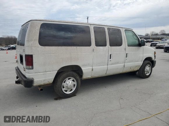 2008 Ford Econoline Passenger XL with VIN 1FBNE31LX8DB53527, listed as a Copart auction lot 47889655 with 194,080 mi miles and Clean Title. Bid and sale history available at carsss.com. Image 3.