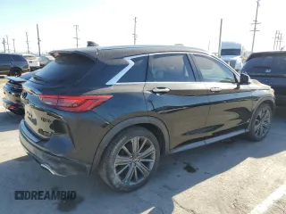 2020 Infiniti QX50 Luxe with VIN 3PCAJ5M38LF120752, listed as a Copart auction lot 64446825 with 40,001 mi miles and Salvage title. Bid and sale history available at DreamBid. Image 3.