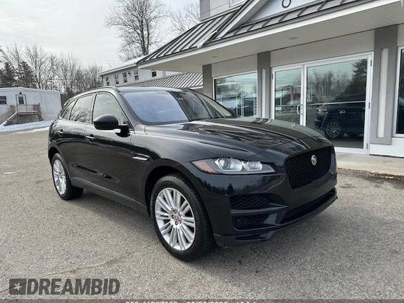 2017 Jaguar F-Pace 20d Premium with VIN SADCJ2BN5HA096670, listed as a IAAI auction lot 41857959 with 146,291 mi miles and . Bid and sale history available at DreamBid. Image 1.