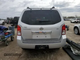 2010 Nissan Pathfinder SE with VIN 5N1AR1NB5AC623118, listed as a Copart auction lot 51107435 with 176,416 mi miles and Salvage title. Bid and sale history available at DreamBid. Image 6.