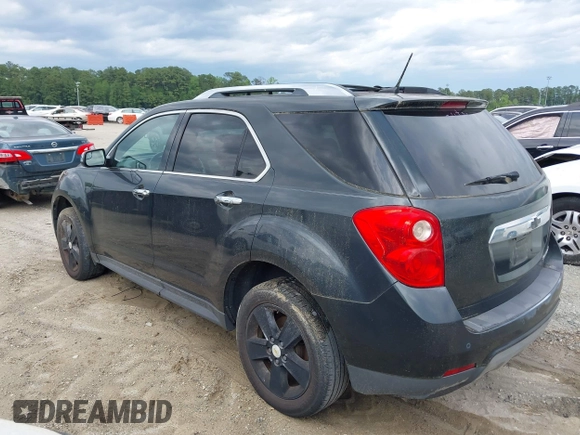 2013 Chevrolet Equinox LTZ with VIN 2GNALFEK1D1123980, listed as a IAAI auction lot 42110538 with 169,820 mi miles. Bid and sale history available at carsss.com. Image 3.