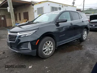 2022 Chevrolet Equinox LT z VIN 3GNAXUEV1NL136019, wystawiony jako Copart lot #56637705 z przebiegiem 65 406 mil mil oraz Szkoda całkowita • Salvage title. Historia ofert i sprzedaży dostępna na DreamBid. Obrazek 1.