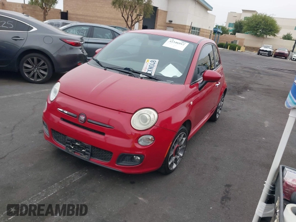 2013 FIAT 500 Sport with VIN 3C3CFFBR5DT544145, listed as a IAAI auction lot 42346912 with 137,622 mi miles and . Bid and sale history available at DreamBid. Image 2.