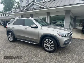 2020 Mercedes-Benz GLE 350 z VIN 4JGFB4KBXLA036637, wystawiony jako Copart lot #60351435 z przebiegiem 116 754 mil mil oraz Czysty tytuł • Clean title. Historia ofert i sprzedaży dostępna na DreamBid. Obrazek 1.