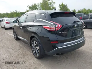 2017 Nissan Murano SL with VIN 5N1AZ2MH3HN197598, listed as a IAAI auction lot 42299880 with 63,788 mi miles and . Bid and sale history available at DreamBid. Image 3.