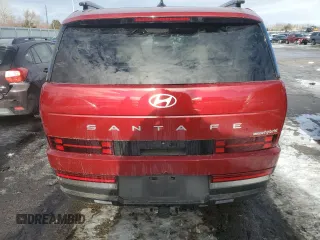 2024 Hyundai Santa Fe Hybrid Limited with VIN 5NMP3DG15RH004487, listed as a Copart auction lot 86103644 with 0 mi miles and Salvage Title. Bid and sale history available at carsss.com. Image 6.