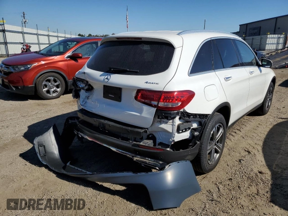 2017 Mercedes-Benz GLC with VIN WDC0G4KB0HF162988, listed as a Copart auction lot 64227402 with 76,511 mi miles. Bid and sale history available at carsss.com. Image 4.
