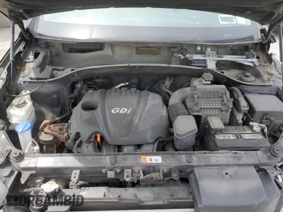 2014 Hyundai Santa Fe with VIN 5XYZUDLB3EG201098, listed as a Copart auction lot 58347205 with 130,610 mi miles and Salvage title. Bid and sale history available at DreamBid. Image 12.