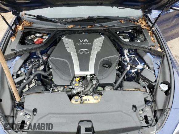 2018 Infiniti Q60 Sport with VIN JN1EV7EK1JM343312, listed as a Copart auction lot 76937894 with 79,036 mi miles and Salvage Title. Bid and sale history available at DreamBid. Image 11.