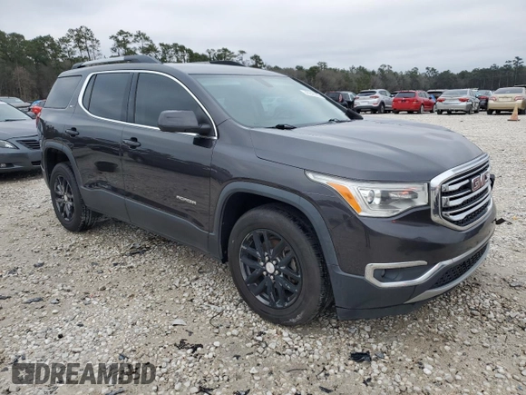 2018 GMC Acadia SLT with VIN 1GKKNMLA3JZ172322, listed as a Copart auction lot 45849305 with 164,367 mi miles and Salvage Title. Bid and sale history available at DreamBid. Image 4.