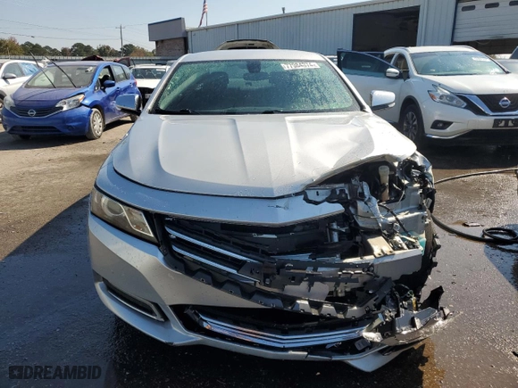2018 Chevrolet Impala Premier with VIN 2G1125S35J9160796, listed as a Copart auction lot 77984374 with 220,552 mi miles and Salvage Title. Bid and sale history available at carsss.com. Image 5.