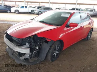 2016 Dodge Dart SE with VIN 1C3CDFAA1GD623758, listed as a IAAI auction lot 41938521 with 119,930 mi miles. Bid and sale history available at carsss.com. Image 2.