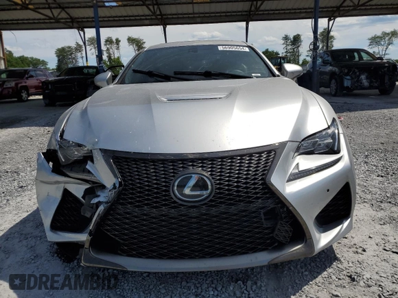 2015 Lexus RC F F z VIN JTHHP5BC2F5003771, wystawiony jako Copart lot #56905654 z przebiegiem 89 081 mil mil oraz Szkoda całkowita • Salvage title. Historia ofert i sprzedaży dostępna na DreamBid. Obrazek 5.
