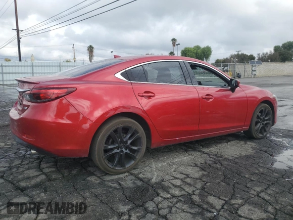 2016 Mazda 6 i Grand Touring with VIN JM1GJ1W56G1468307, listed as a Copart auction lot 87386504 with 158,841 mi miles and Salvage Title. Bid and sale history available at DreamBid. Image 3.