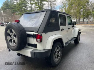 2016 Jeep Wrangler Unlimited 75th Anniversary with VIN 1C4BJWEG5GL215915, listed as a Copart auction lot 52680895 with 143,836 mi miles and Clean title. Bid and sale history available at DreamBid. Image 4.