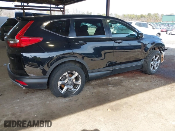 2017 Honda CR-V EX-L with VIN 2HKRW2H88HH657302, listed as a IAAI auction lot 41774920 with 64,109 mi miles. Bid and sale history available at carsss.com. Image 4.