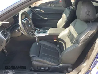 2022 BMW 4 Series 430i z VIN WBA53AP04NCK05705, wystawiony jako Copart lot #53692445 z przebiegiem 39 080 mil mil oraz Szkoda całkowita • Salvage title. Historia ofert i sprzedaży dostępna na DreamBid. Obrazek 7.