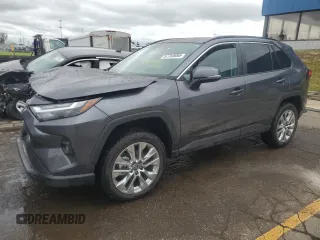 2025 Toyota RAV4 XLE Premium with VIN 2T3A1RFV8SC525056, listed as a Copart auction lot 57753695 with 1,051 mi miles and Clean title. Bid and sale history available at DreamBid. Image 1.
