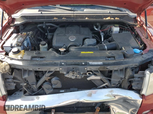 2014 Nissan Titan SV with VIN 1N6BA0ED0EN511331, listed as a Copart auction lot 48921865 with 119,373 mi miles and Salvage title. Bid and sale history available at DreamBid. Image 11.