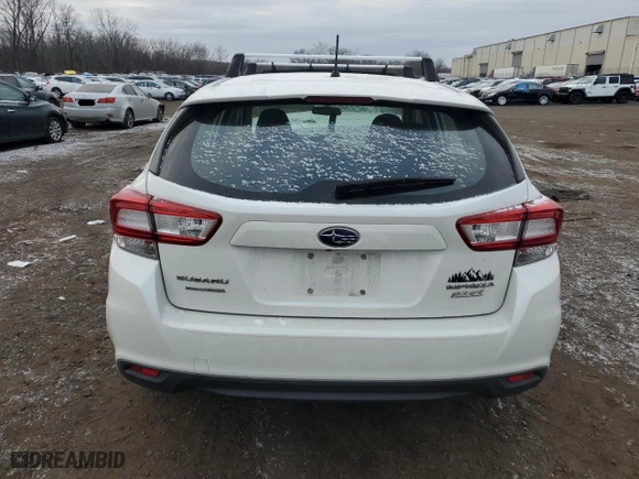 2017 Subaru Impreza with VIN 4S3GTAA60H1728213, listed as a Copart auction lot 87073704 with 106,562 mi miles and Salvage Title. Bid and sale history available at carsss.com. Image 6.