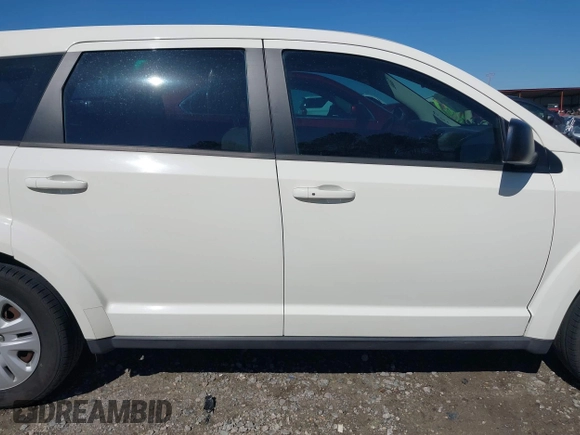 2013 Dodge Journey SE with VIN 3C4PDCAB0DT695464, listed as a IAAI auction lot 41899206 with 311,327 mi miles. Bid and sale history available at carsss.com. Image 13.