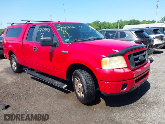 2008 Ford F-150 XLT with VIN 1FTRX12V78FA16948, listed as a IAAI auction lot 42543512 with 173,890 mi miles and . Bid and sale history available at DreamBid. Image 1.