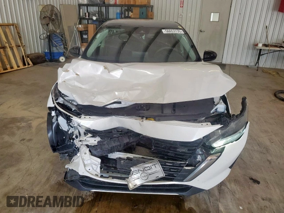 2025 Nissan Sentra SR с VIN 3N1AB8DVXSY236301, выставлен на аукционе Copart как лот 56653135 с пробегом 18 308 миль миль и Списание • Salvage title. История ставок и продаж доступна на DreamBid. Изображение 5.