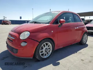 2014 FIAT 500 Pop z VIN 3C3CFFARXET185880, wystawiony jako Copart lot #53991105 z przebiegiem 123 923 mil mil oraz Czysty tytuł • Clean title. Historia ofert i sprzedaży dostępna na DreamBid. Obrazek 1.