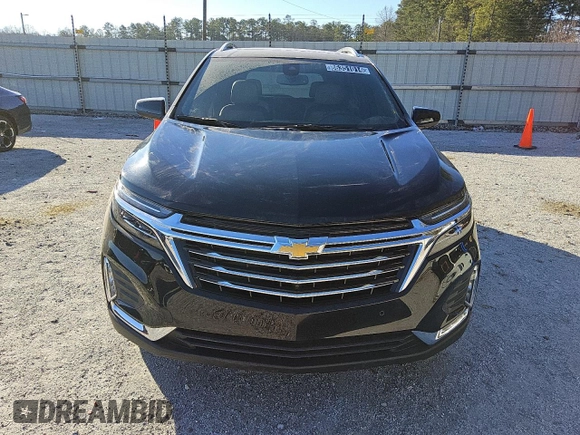 2023 Chevrolet Equinox Premier z VIN 3GNAXNEG3PL215430, wystawiony jako Copart lot #86351014 z przebiegiem 10 239 mil mil oraz Czysty tytuł • Clean title. Historia ofert i sprzedaży dostępna na DreamBid. Obrazek 5.