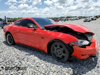 2019 Ford Mustang GT with VIN 1FA6P8CF3K5201861, listed as a Copart auction lot 61360765 with 71,662 mi miles and Non repairable. Bid and sale history available at DreamBid. Image 4.