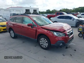 2018 Subaru Outback Premium z VIN 4S4BSACC2J3385359, wystawiony jako IAAI lot #41954556 z przebiegiem 108 755 mil mil oraz . Historia ofert i sprzedaży dostępna na DreamBid. Obrazek 1.