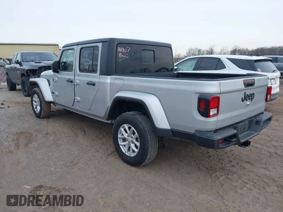 2023 Jeep Gladiator Sport S с VIN 1C6HJTAG4PL528816, выставлен на аукционе IAAI как лот 41512720 с пробегом 49 873 миль миль и . История ставок и продаж доступна на DreamBid. Изображение 3.
