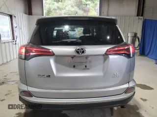 2018 Toyota RAV4 LE with VIN 2T3BFREV0JW781650, listed as a Copart auction lot 52123085 with 36,748 mi miles and Salvage Title. Bid and sale history available at carsss.com. Image 6.
