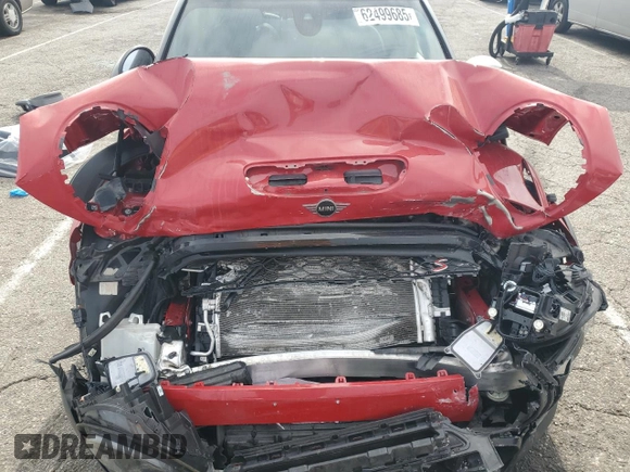 2023 MINI Hardtop 4 Door Cooper S with VIN WMW53DK01P2T40643, listed as a Copart auction lot 62499685 with Not provided miles and Salvage title. Bid and sale history available at DreamBid. Image 11.
